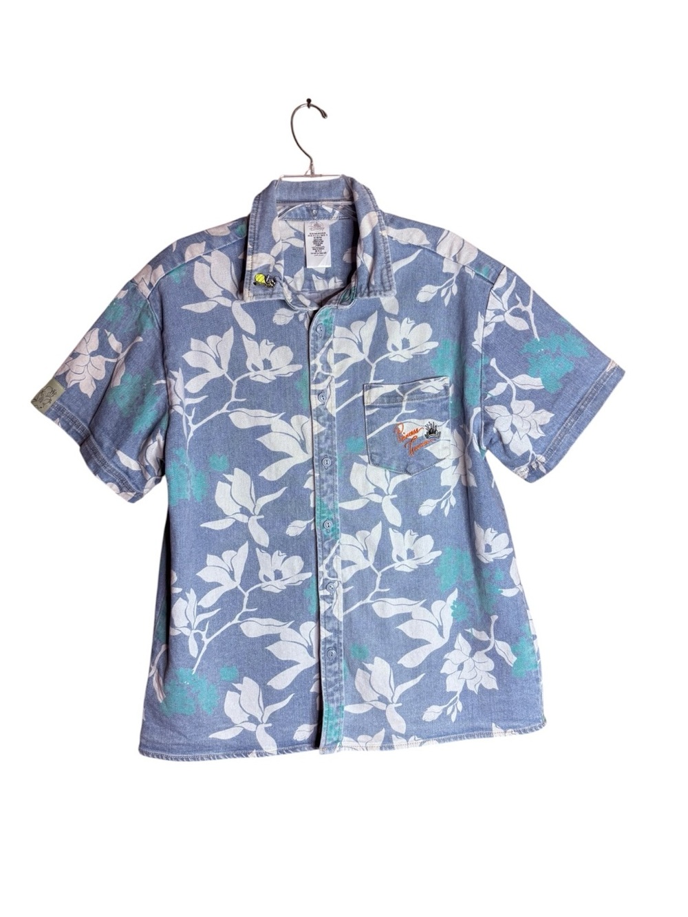 Disney Princess Tiana Color Me Courtney Floral Button Down Princess and the frog